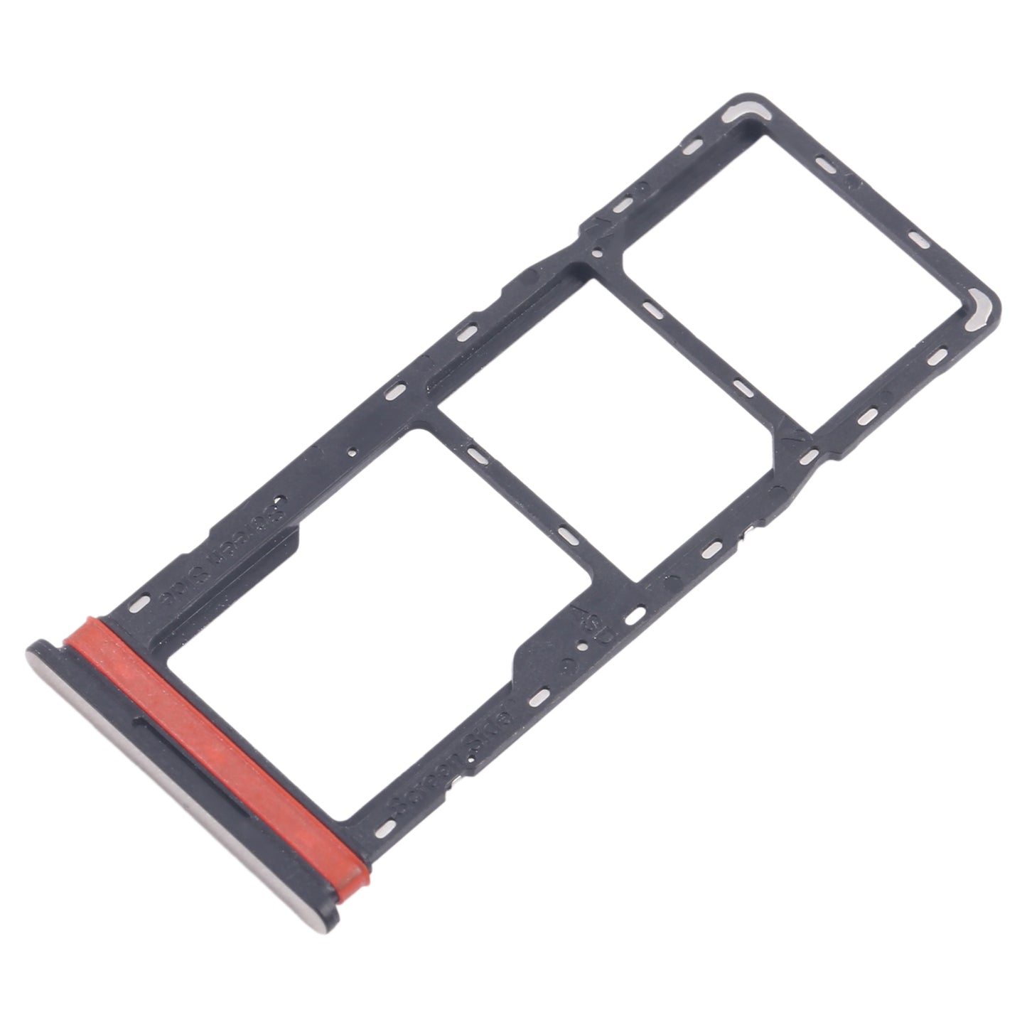 For Infinix Hot 40i X6528B 5pcs SIM Card Tray + SIM Card Tray + Micro SD Card Tray (Gold)