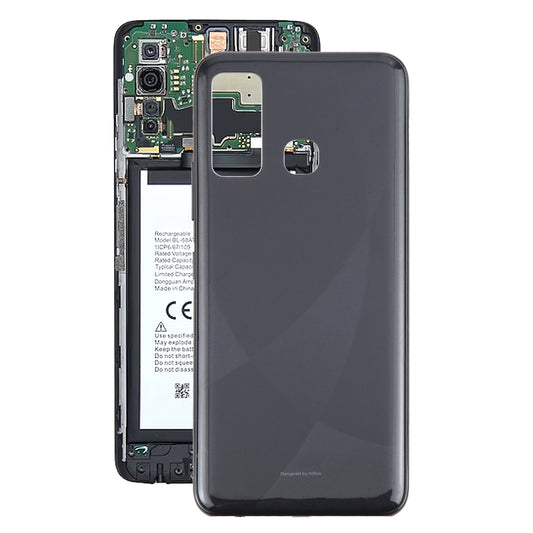 For Infinix Hot 9 X655 Original Battery Back Cover(Black)