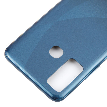 For Infinix Hot 9 X655 Original Battery Back Cover(Blue)