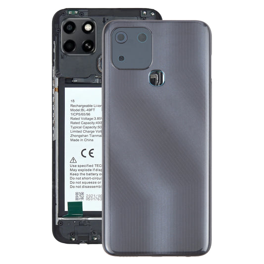 For Infinix Smart 6 X6511 Original Battery Back Cover(Black)
