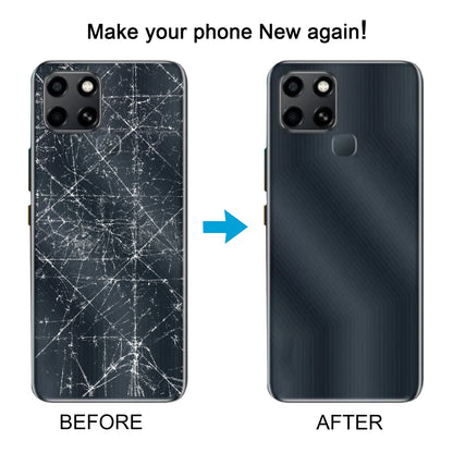 For Infinix Smart 6 X6511 Original Battery Back Cover(Black)