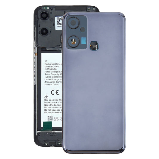 For Infinix Smart 6 Plus India X6823 Original Battery Back Cover(Black)