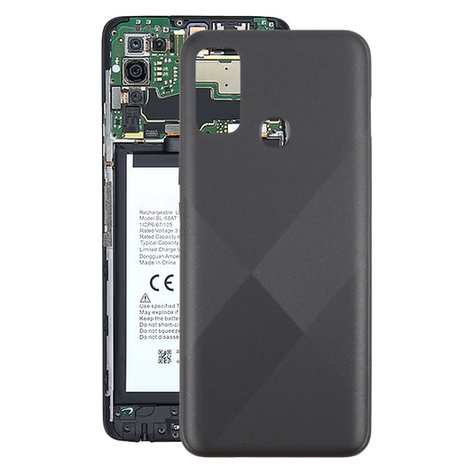 For Infinix Hot 10 Play Original Battery Back Cover(Black)