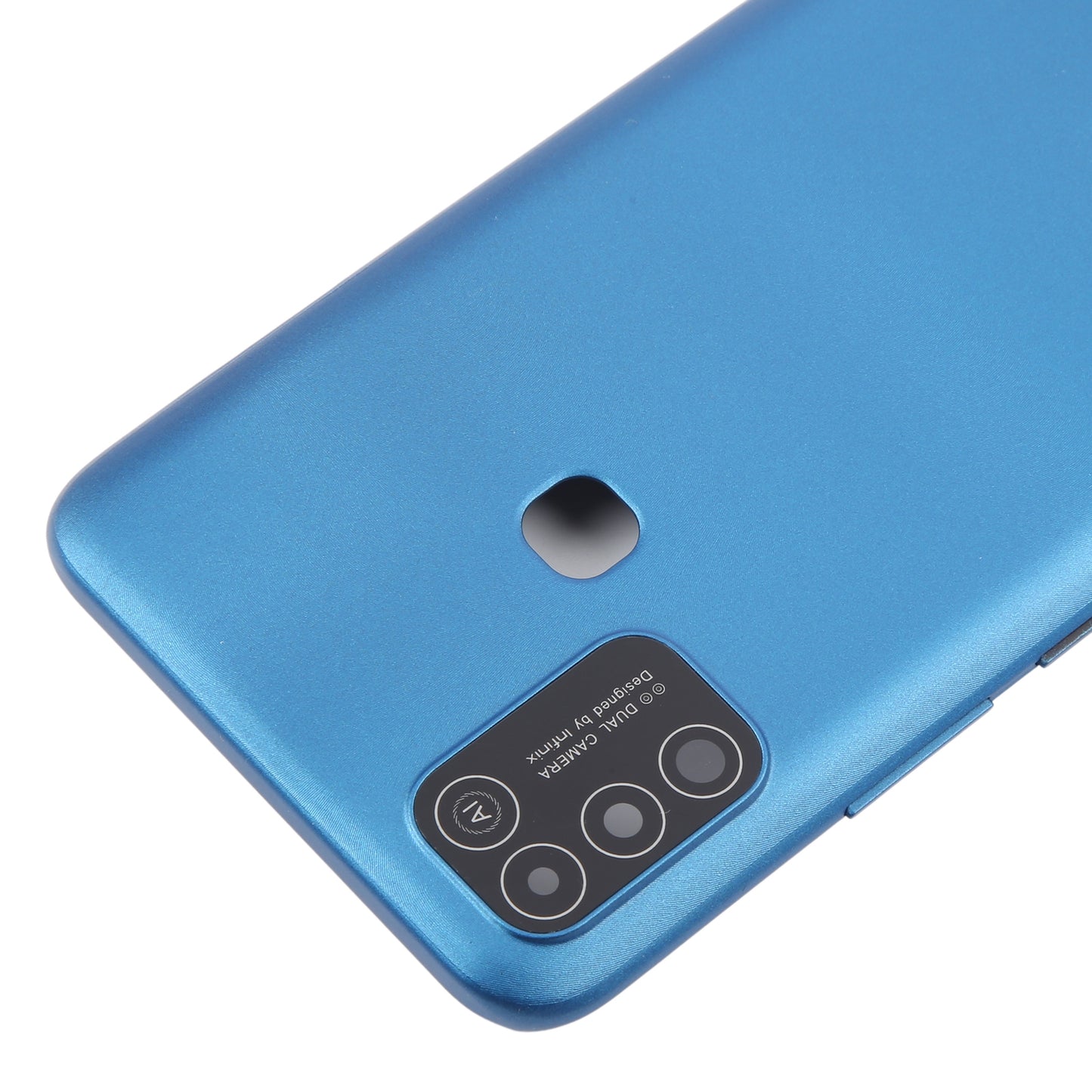 For Infinix Hot 10 Play Original Battery Back Cover(Blue)