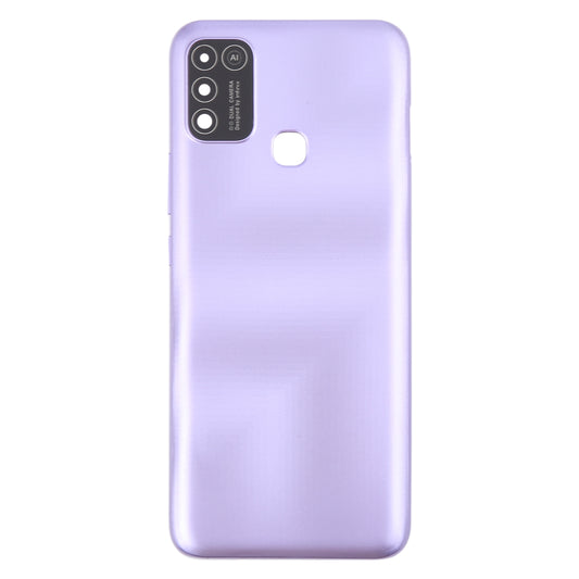 For Infinix Hot 10 Play Original Battery Back Cover(Purple)