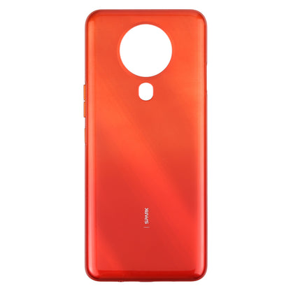 For Tecno Spark 6 Original Battery Back Cover(Red)