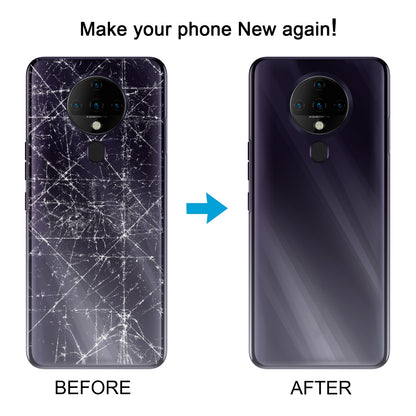 For Tecno Spark 6 Original Battery Back Cover(Blue)