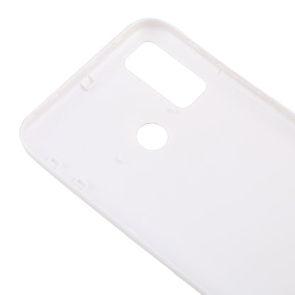 For Tecno Spark 6 Go Original Battery Back Cover(White)