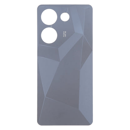 For Tecno Camon 20 Original Battery Back Cover(Black)