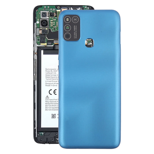 For Infinix Smart 5 India X688C Original Battery Back Cover(Blue)