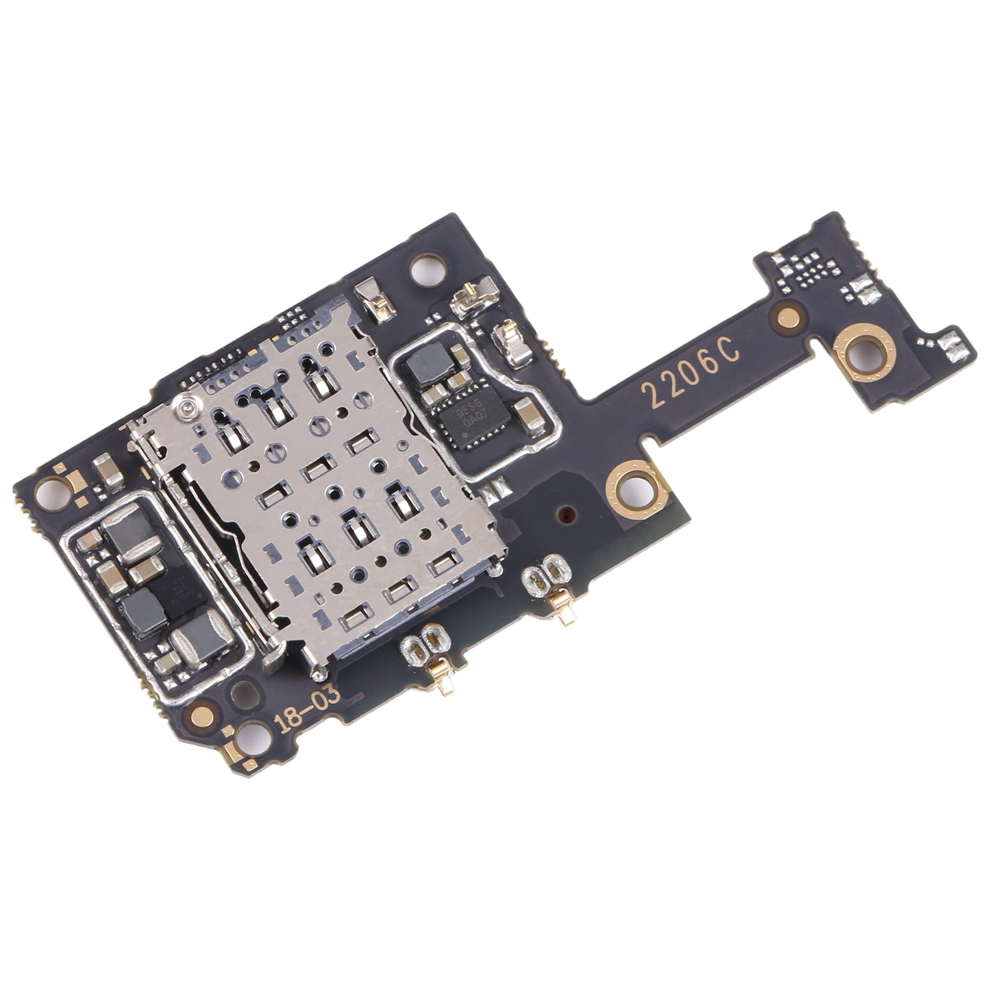 For Xiaomi Redmi Note 12 Pro 5G SIM Card Reader Board