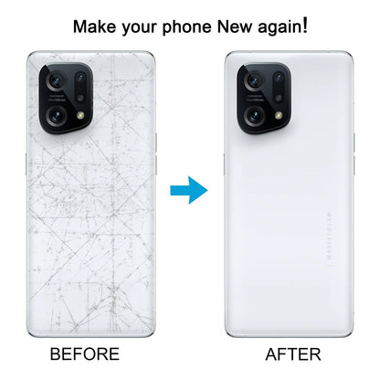 For OPPO Find X5 OEM Battery Back Cover(Blue)