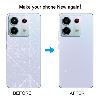 For Xiaomi Redmi Note 13 Pro 5G OEM Battery Back Cover(White)