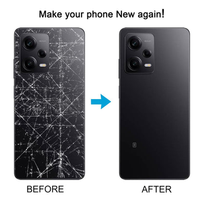 For Xiaomi Redmi Note 12 Pro 5G OEM Battery Back Cover(Black)