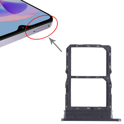 For Honor Play 40 Plus SIM + SIM Card Tray (Black)
