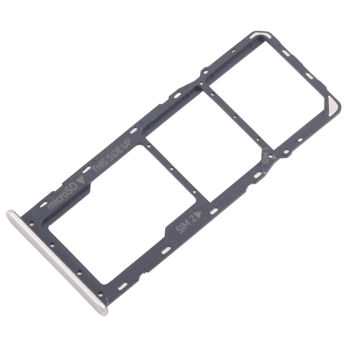 For Nokia C22 Original SIM Card Tray + SIM Card Tray + Micro SD Card Tray (Gold)