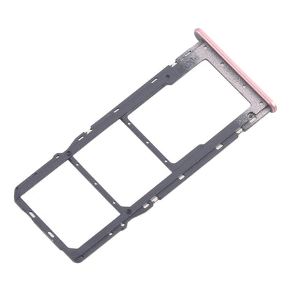 For Nokia C32 Original SIM Card Tray + SIM Card Tray + Micro SD Card Tray (Pink)