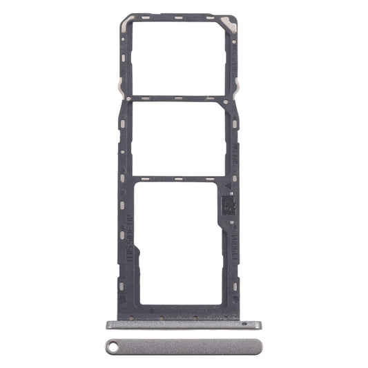 For Nokia C31 Original SIM Card Tray + SIM Card Tray + Micro SD Card Tray (Grey)