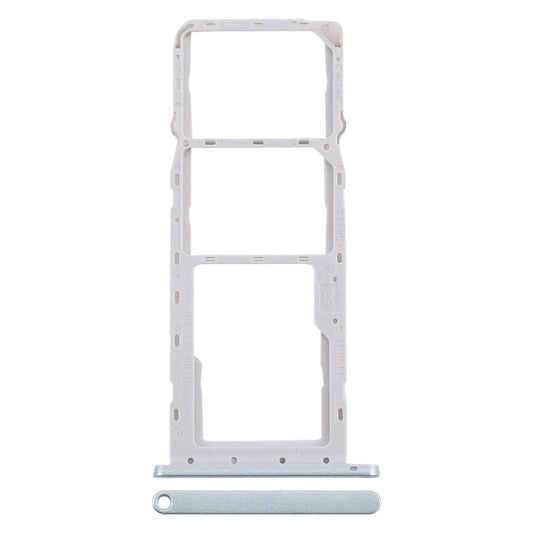 For Nokia C31 Original SIM Card Tray + SIM Card Tray + Micro SD Card Tray (Blue)
