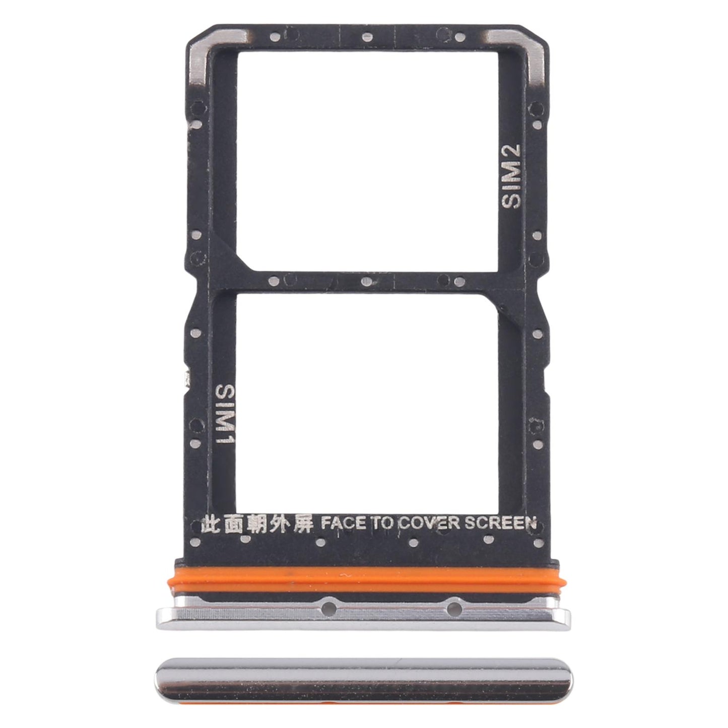 For Xiaomi Mix Fold 4 Original SIM Card Tray + SIM Card Tray (Silver)
