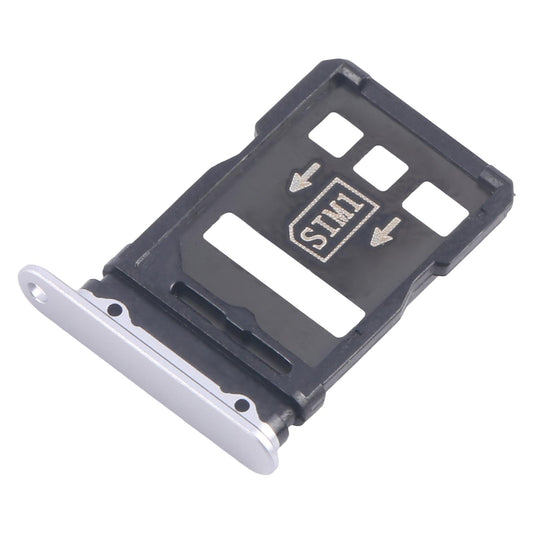 For ZTE nubia RedMagic 8 Pro NX729J SIM Card Tray + SIM Card Tray (Silver)