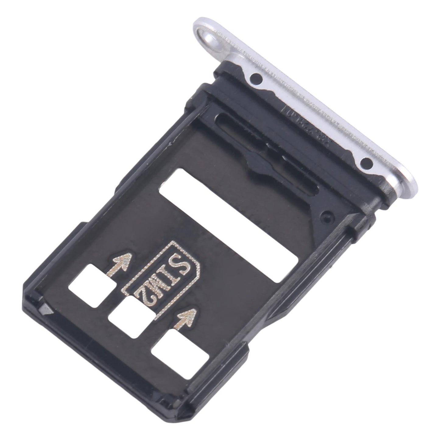 For ZTE nubia RedMagic 8 Pro NX729J SIM Card Tray + SIM Card Tray (Silver)