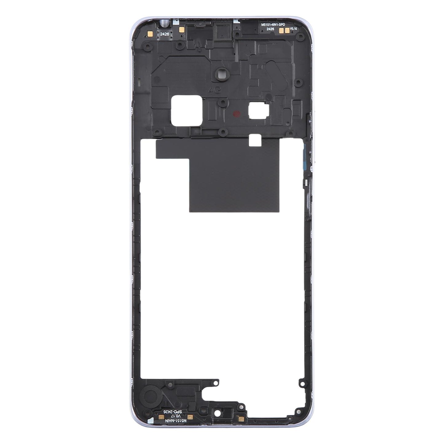For Xiaomi Redmi 14C 4G Original Middle Frame Bezel Plate (Purple)