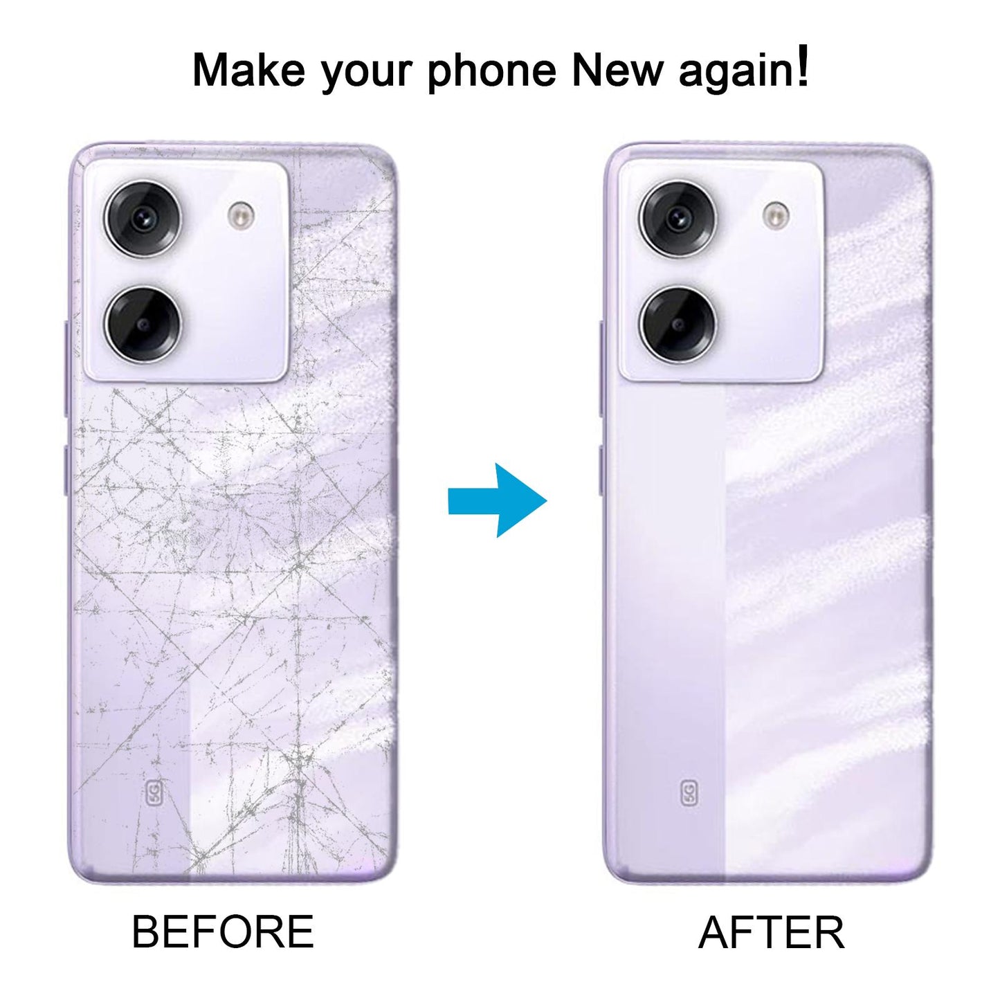 For Xiaomi Poco M7 Pro 5G Original Battery Back Cover(Silver)