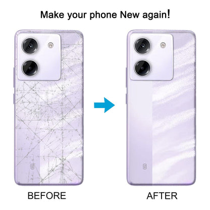 For Xiaomi Poco M7 Pro 5G Original Battery Back Cover(Silver)