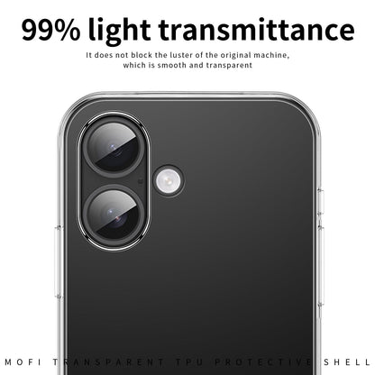 For iPhone 18 MOFI Ming Series Ultra-thin TPU Phone Case(Transparent)