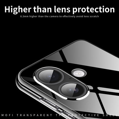 For iPhone 18 MOFI Ming Series Ultra-thin TPU Phone Case(Transparent)