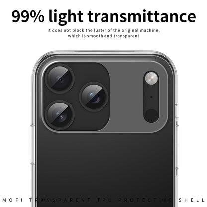 For iPhone 18 Pro Max MOFI Ming Series Ultra-thin TPU Phone Case(Transparent)