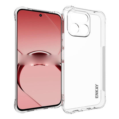 For Realme 16T 5G ENKAY Transparent TPU Shockproof Anti-slip Phone Case - Default - SYA002243323