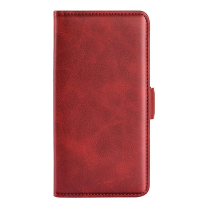 For OPPO Reno16 F / FS Dual-side Magnetic Buckle Horizontal Flip Leather Phone Case - Red - SYA002253030E