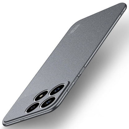 For Redmi K90 MOFI Fandun Series Frosted PC Ultra-thin All-inclusive Phone Case(Gray)