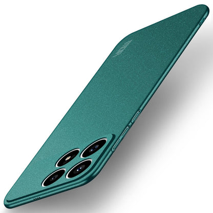 For Redmi K90 MOFI Fandun Series Frosted PC Ultra-thin All-inclusive Phone Case(Green)