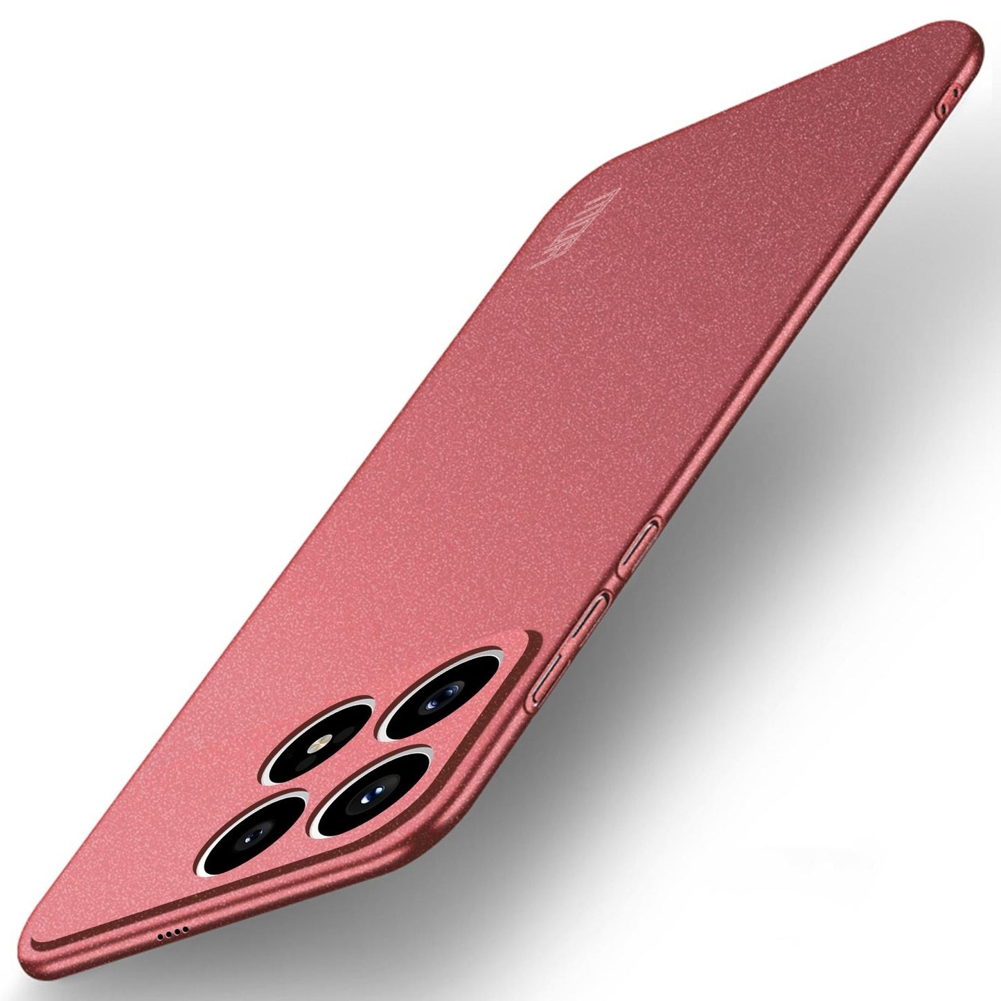 For Redmi K90 MOFI Fandun Series Frosted PC Ultra-thin All-inclusive Phone Case(Red)