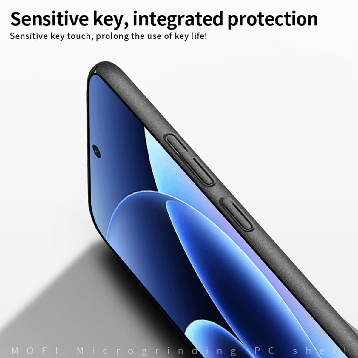 For Xiaomi 17 Max MOFI Fandun Series Frosted PC Ultra-thin All-inclusive Phone Case - Green - SYA002283932D