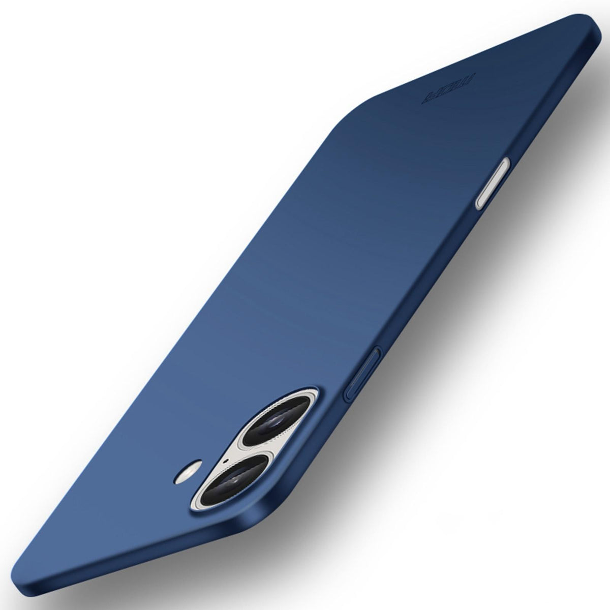 For iPhone 18 MOFI Frosted PC Ultra-thin Hard Phone Case - Blue - SYA002286814B