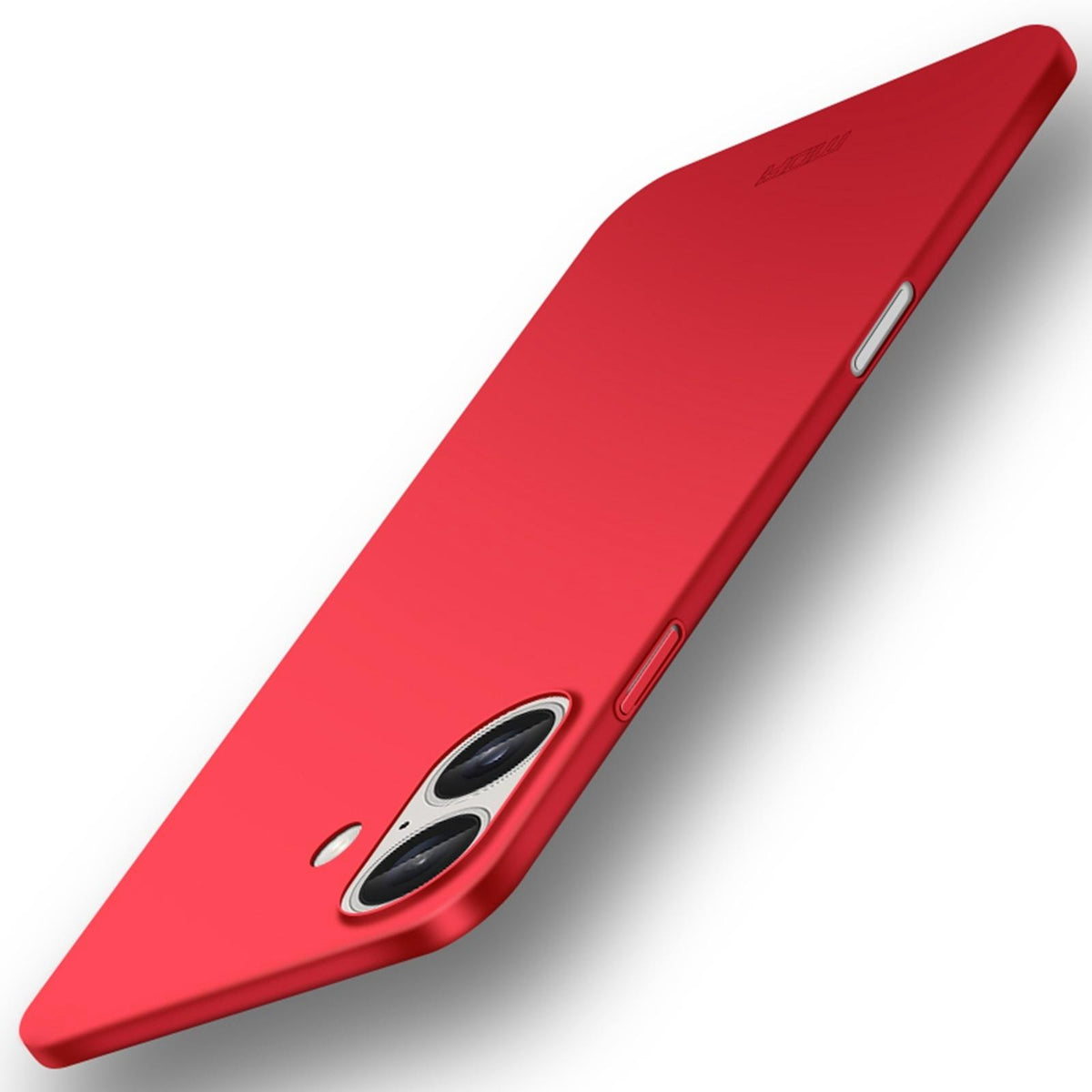 For iPhone 18 MOFI Frosted PC Ultra-thin Hard Phone Case - Red - SYA002286814C