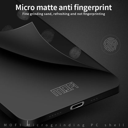 For iPhone 18 MOFI Frosted PC Ultra-thin Hard Phone Case - Red - SYA002286814C