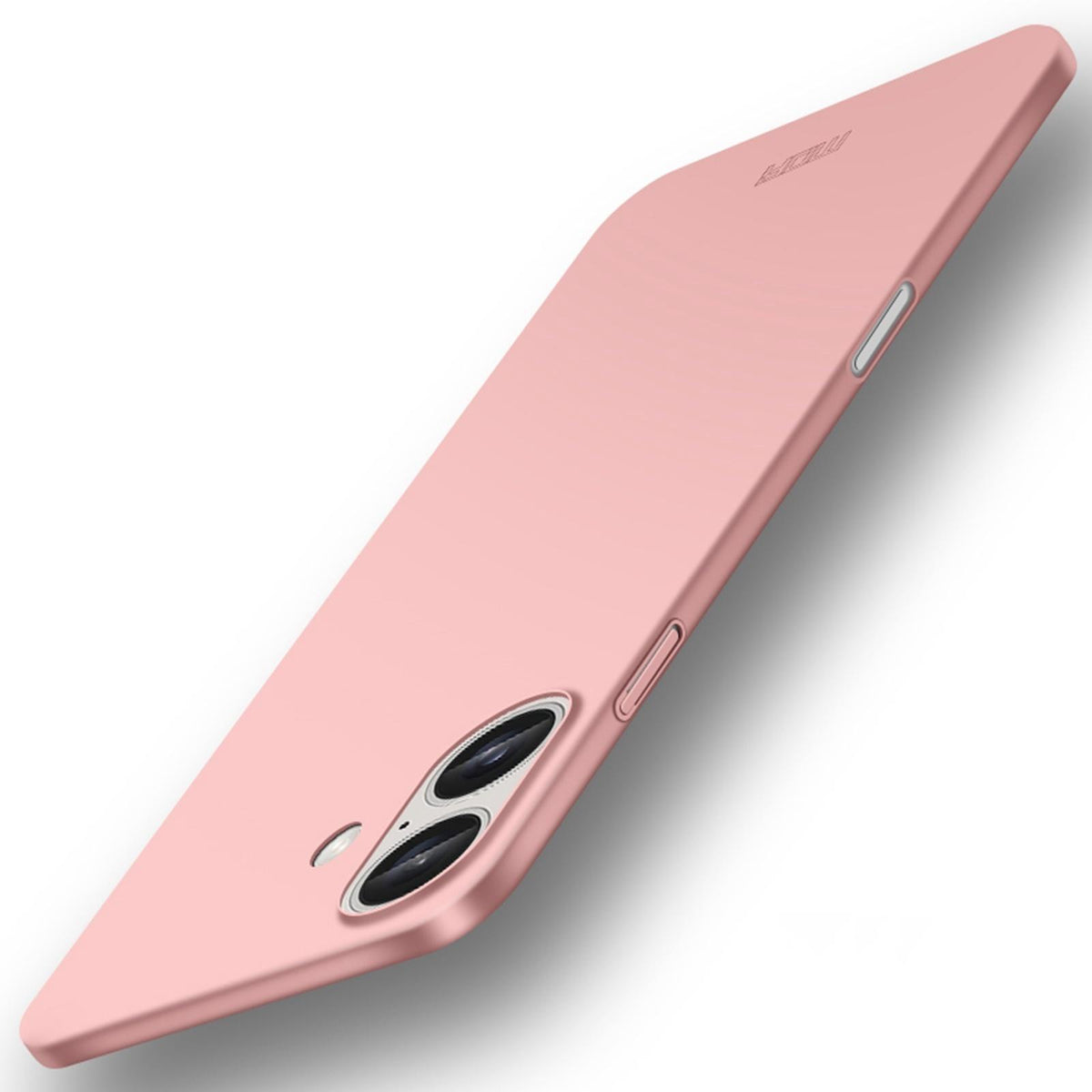 For iPhone 18 MOFI Frosted PC Ultra-thin Hard Phone Case - Rose Gold - SYA002286814E
