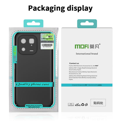 For iPhone 18 Pro Max MOFI Frosted PC Ultra-thin Hard Phone Case - Black - SYA002286816A