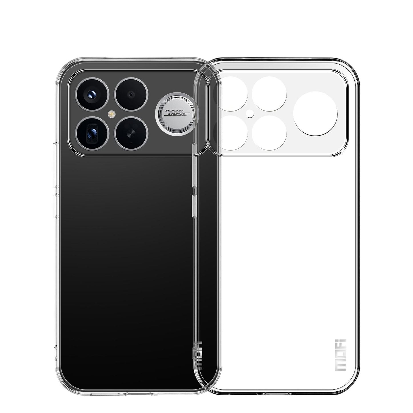 For Redmi K90 Pro Max / Poco F8 Ultra MOFI Ming Series Ultra-thin TPU Phone Case(Transparent)