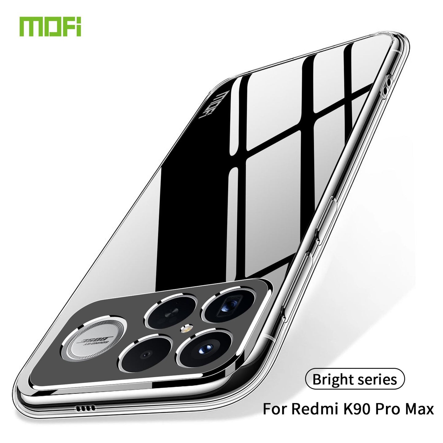 For Redmi K90 Pro Max / Poco F8 Ultra MOFI Ming Series Ultra-thin TPU Phone Case(Transparent)