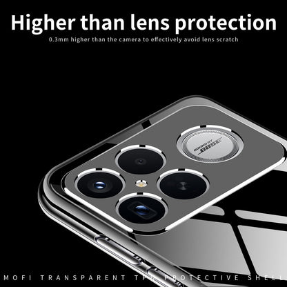 For Redmi K90 Pro Max / Poco F8 Ultra MOFI Ming Series Ultra-thin TPU Phone Case(Transparent)