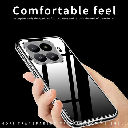 For Xiaomi 17T Pro 5G MOFI Ming Series Ultra-thin TPU Phone Case - Transparent - SYA002295449A