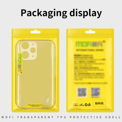 For Xiaomi Redmi K90 MOFI Ming Series Ultra-thin TPU Phone Case(Transparent)