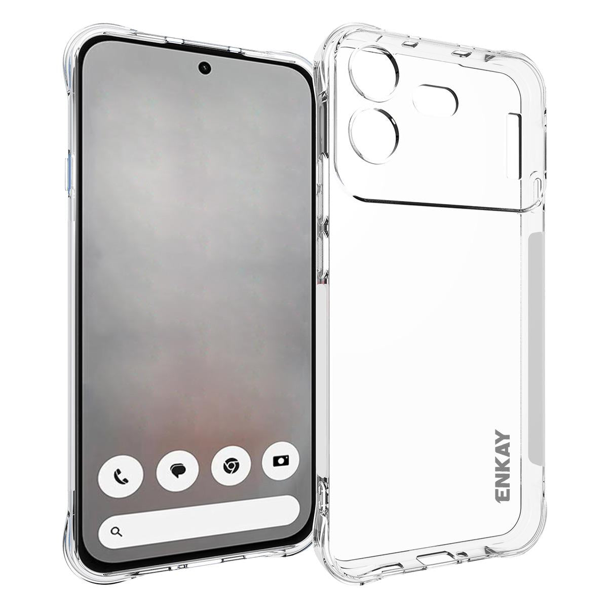 For Nothing Phone 4b ENKAY Hat-Prince Transparent TPU Shockproof Phone Case - Default - SYA002296008