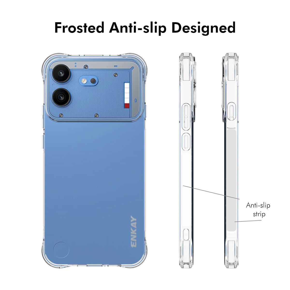 For Nothing Phone 4b ENKAY Hat-Prince Transparent TPU Shockproof Phone Case - Default - SYA002296008